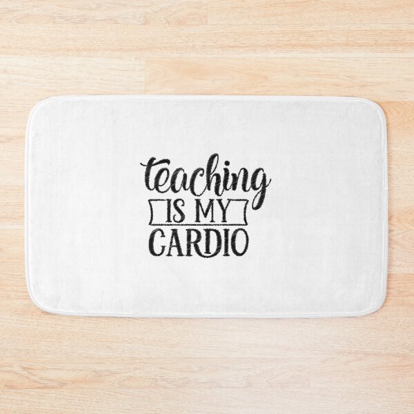 Item preview, Teaching Is My Cardio,Teaching Is A Work,Teachers Have Class,Teach With Flair,Caffeinate And Educate,Happy Vibes School,Happy School Vibes designed and sold by RedArtsDesign.