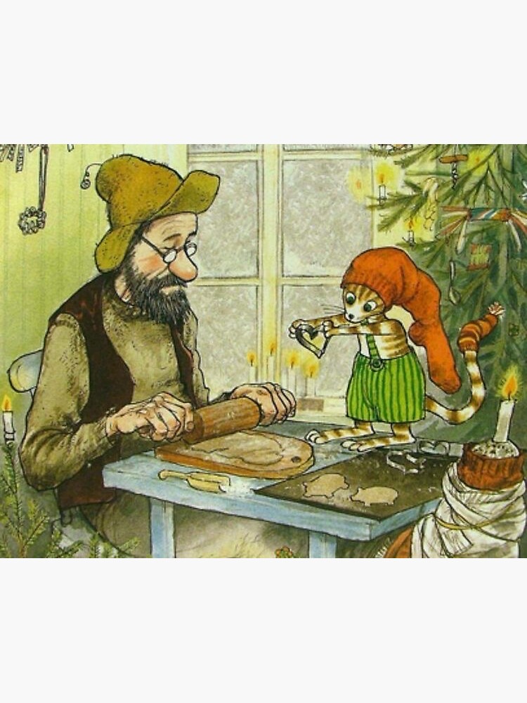 "pettson and findus" Sticker for Sale by otakunosekai | Redbubble