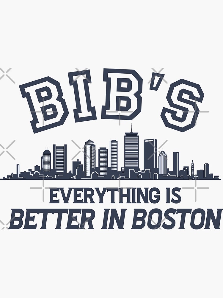 "Bib's Better In Boston Colleen Hoover It Ends With Us" Sticker