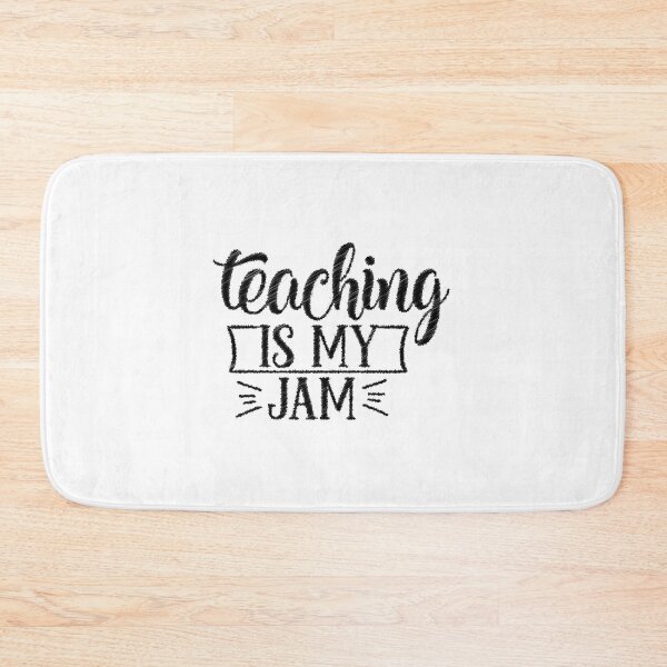 Artikelvorschau, Teaching is My Jam für Lehrerinnen. Niedliches Lehrer-Outfit, Teaching is My Jam, Teaching Kindness entworfen und verkauft von RedArtsDesign.
