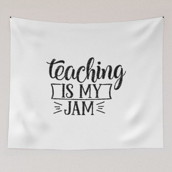 Item preview, Teaching is My Jam for Women Teacher Cute Teachers Outfit, Teaching is My Jam, Teaching Kindness designed and sold by RedArtsDesign.