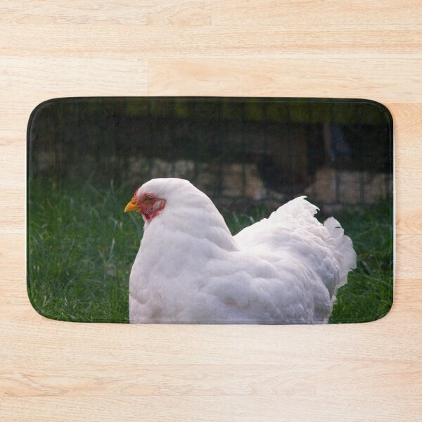 Item preview, white chicken designed and sold by Francespoppy.