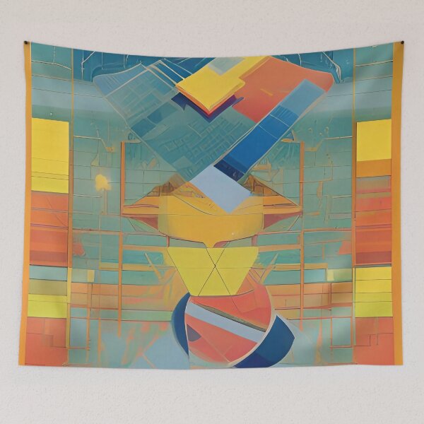 Item preview, Color geometry abstraction  designed and sold by OverAltruist.