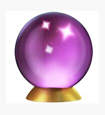 Crystal Ball Emoji Photographic Print