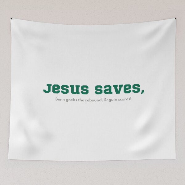 Item preview, Jesus Saves, Seguin Scores! designed and sold by BradburyWorx.