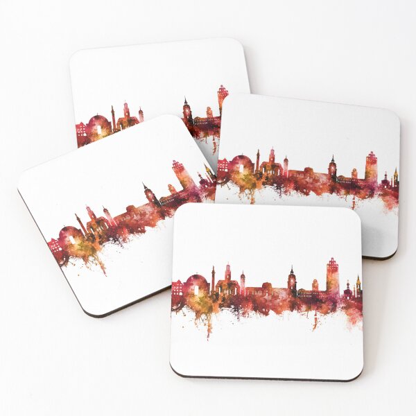 Item preview, Darmstadt Germany Skyline designed and sold by ArtPrints.