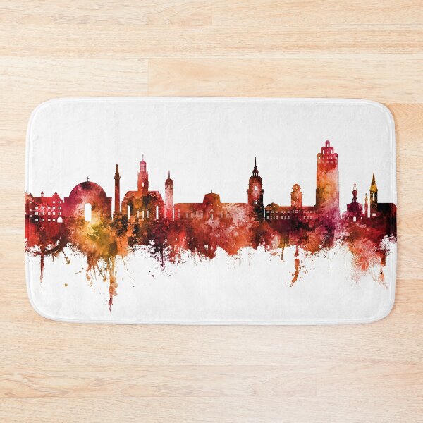 Item preview, Darmstadt Germany Skyline designed and sold by ArtPrints.