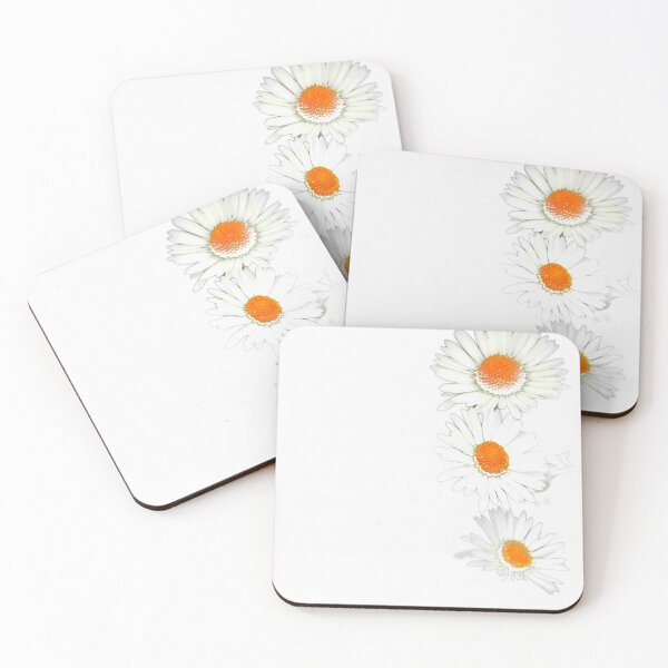 Item preview, daisies white and yellow designed and sold by Francespoppy.