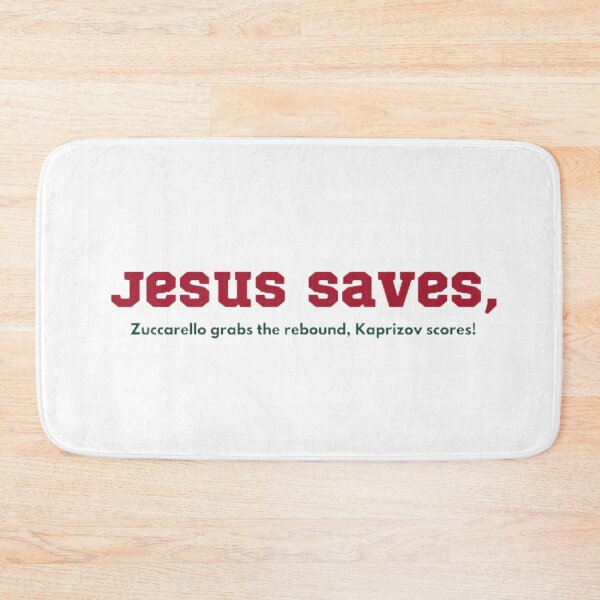 Item preview, Jesus Saves, Kaprizov Scores! designed and sold by BradburyWorx.