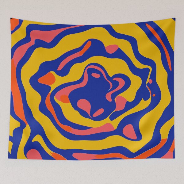Item preview, Abstract painting of a flower  designed and sold by The boys.