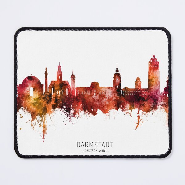 Item preview, Darmstadt Germany Skyline designed and sold by ArtPrints.