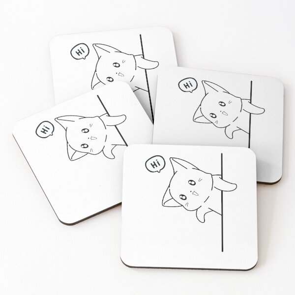 Item preview, Cute Funny Cat Saying Hi designed and sold by XbaeX.