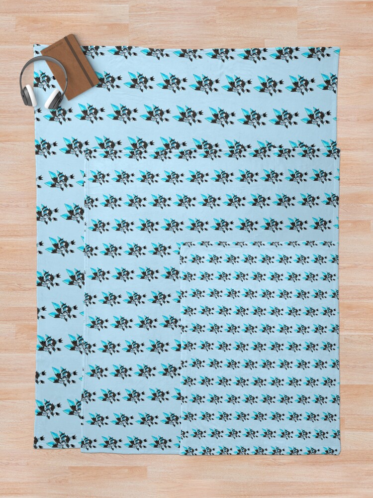 Armored Zekrom Throw Blanket