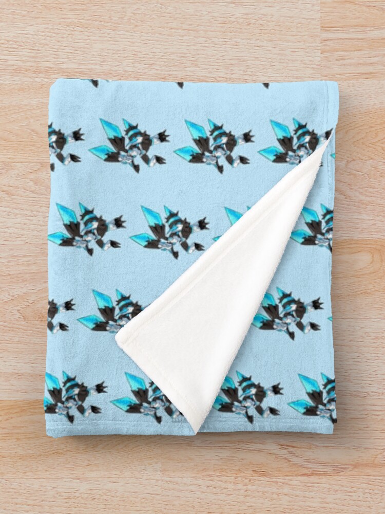 Armored Zekrom Throw Blanket