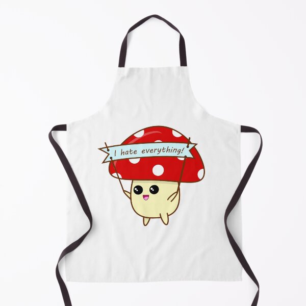 Item preview, Cute, hateful mushroom designed and sold by Ahhvocadoh.