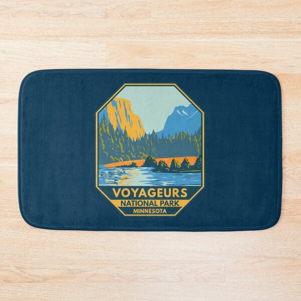 Item preview, Voyageurs National Park Retro Emblem designed and sold by KrisSidDesigns.