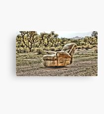 The Lone Chair Canvas Print