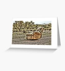 The Lone Chair Greeting Card