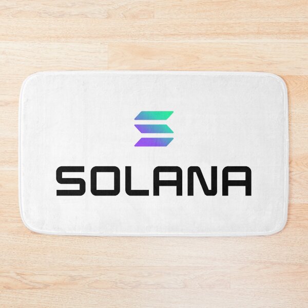 Artikelvorschau, Solana SOL Crypto Altcoin – Sauberes kleines vertikales Farbverlaufslogo mit schwarzem Textlogo entworfen und verkauft von CryptoMoods.