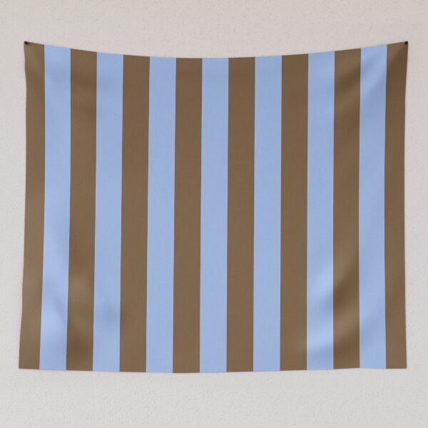 Item preview, Brown and blue stripes designed and sold by MarisePix.