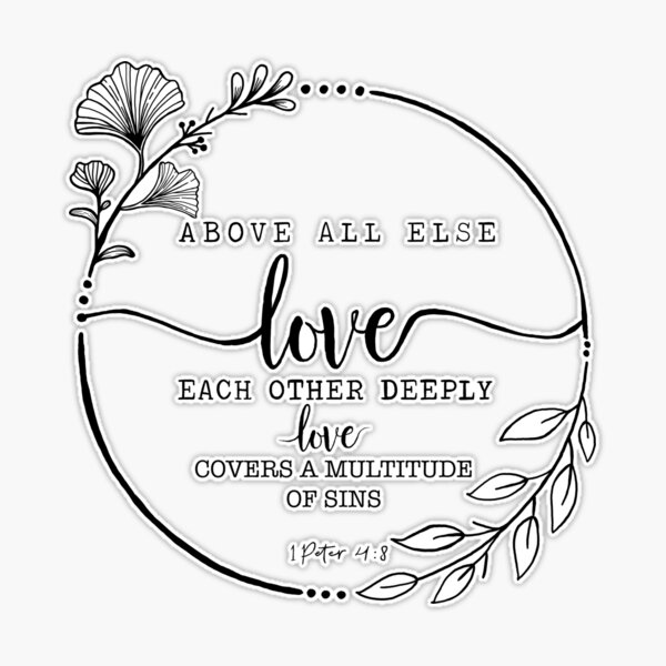 1 Peter 4:8 - Bible verse (NKJV) - DailyVerses.net