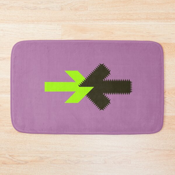 Item preview, Push Back (green black) original design designed and sold by pop-and-bee.