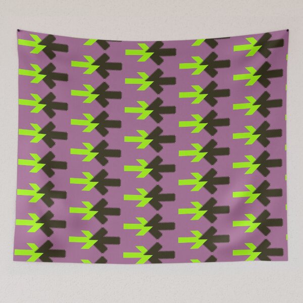 Item preview, Push Back (green black) original design designed and sold by pop-and-bee.