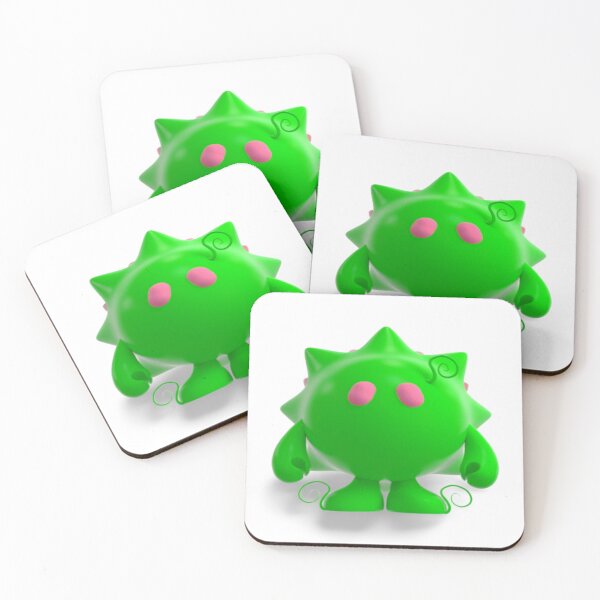 Item preview, Art toy NFT "Green burdock plant".  designed and sold by ErisMerch.