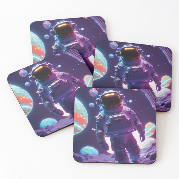 Item preview, Astronaut in  colourful Space designed and sold by Abadon96.