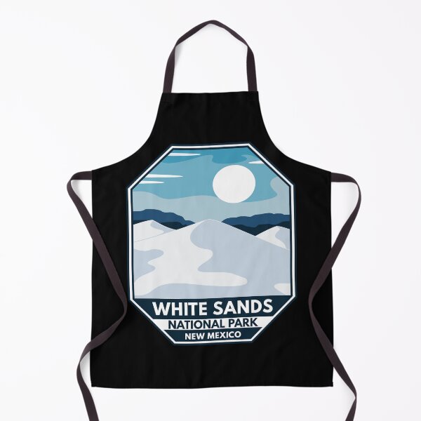 Item preview, White Sands National Park Minimal Retro Emblem designed and sold by KrisSidDesigns.