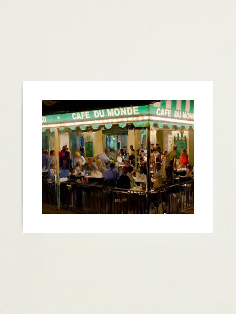 Alternate view of Cafe Du Monde Photographic Print