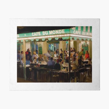 Cafe Du Monde Art Board Print