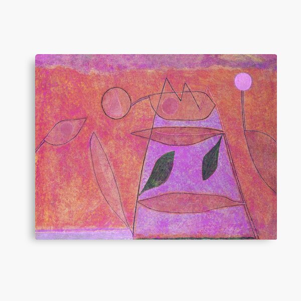 Untitled (1933) painting in high resolution by Paul Klee Canvas Print