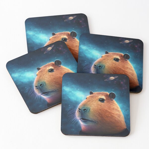 Item preview, Okay I Pull Up Capybara in Space designed and sold by CapybaraCentral.