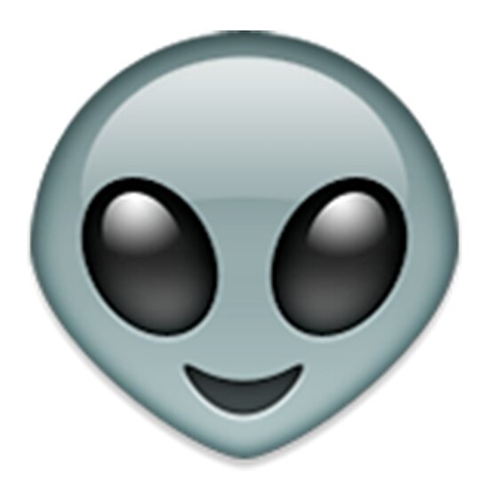 alien emoji pillow