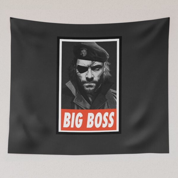 Item preview, -METAL GEAR SOLID- Big Boss designed and sold by cerceofouses.