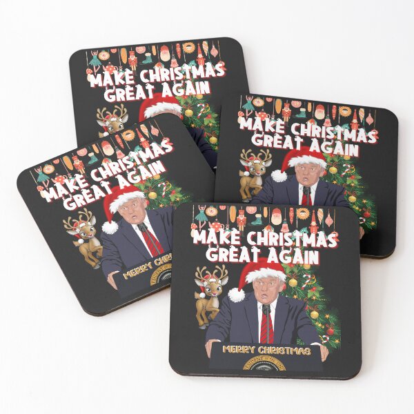 Item preview, MAKE CHRISTMAS GREAT AGAIN, ANTI BIDEN, MAGA, TRUMP XMAS designed and sold by R B Chrystal.