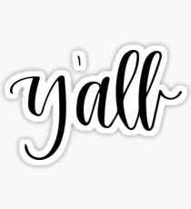 Y’all Sticker