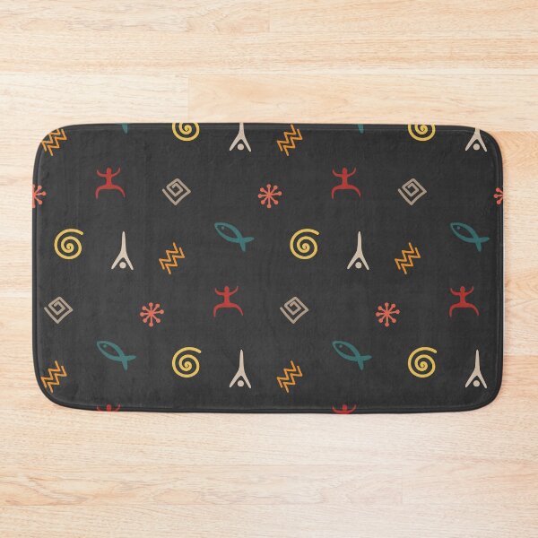 Item preview, ethnic pattern with doodle colorful ancient script  designed and sold by Olyanazh.