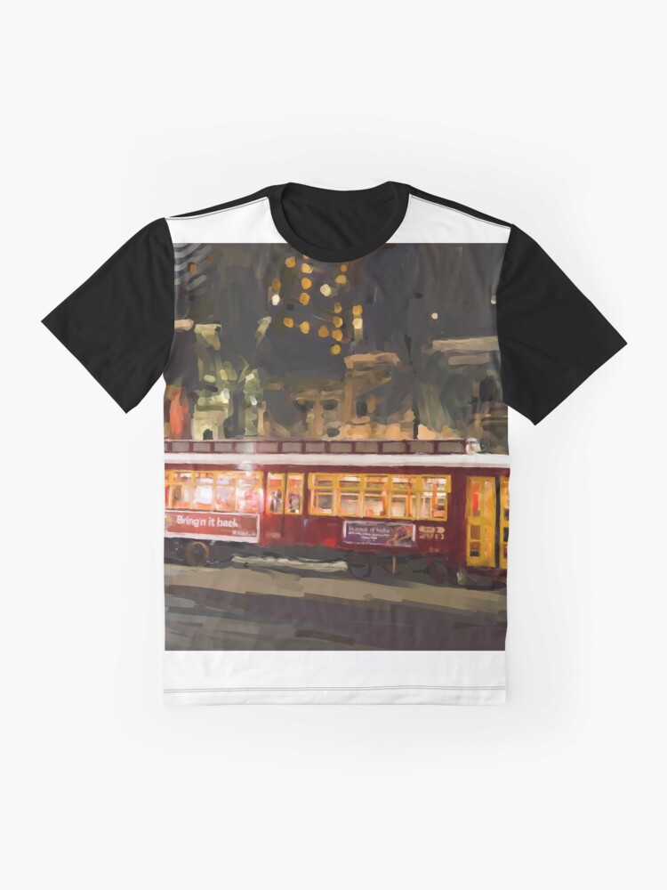 Alternate view of Canal Street Streetcar Graphic T-Shirt