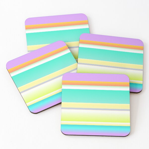 Item preview, Light color tones line pattern | Light color combination pattern designed and sold by lausn.