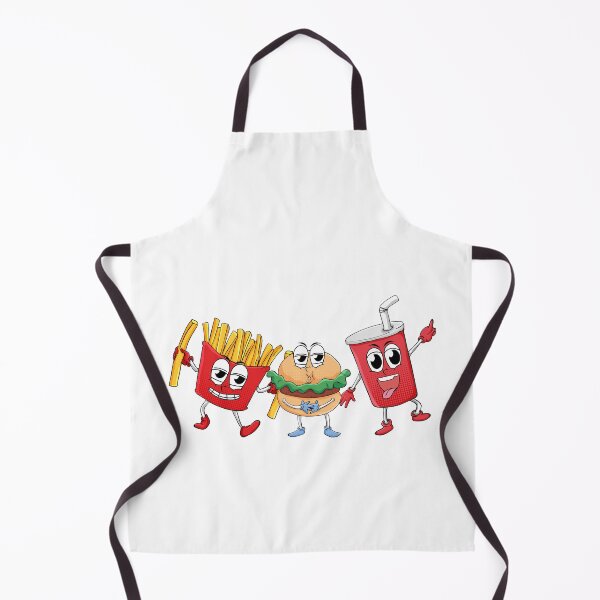 Item preview, fast food national day set with happy faces Sticker&shirt. designed and sold by Lachkarstore.