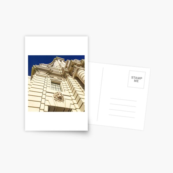 Lion on the Wall Postcard