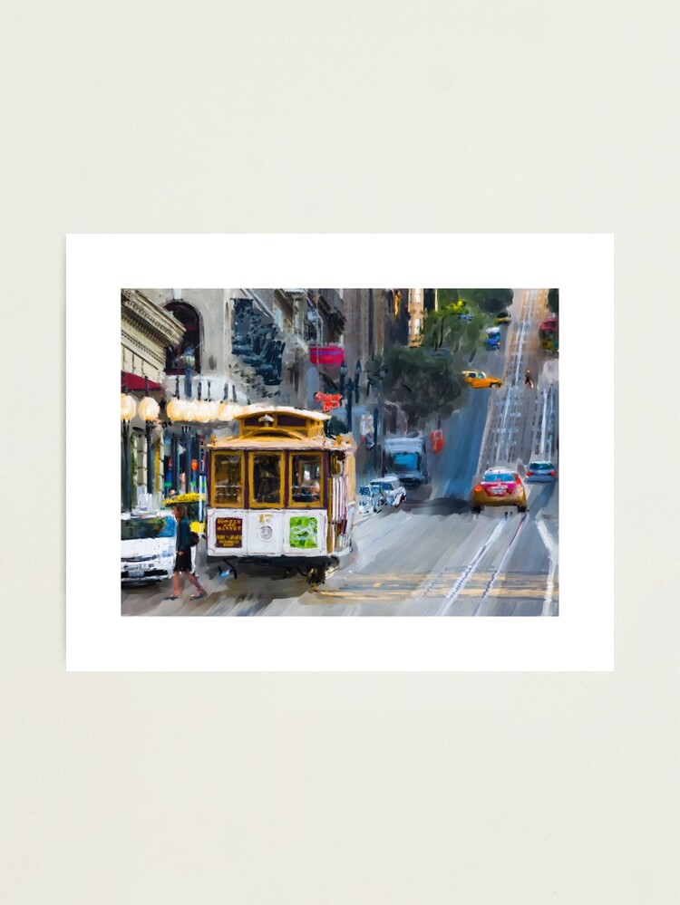 Alternate view of Powell Street Cablecar #2 Photographic Print