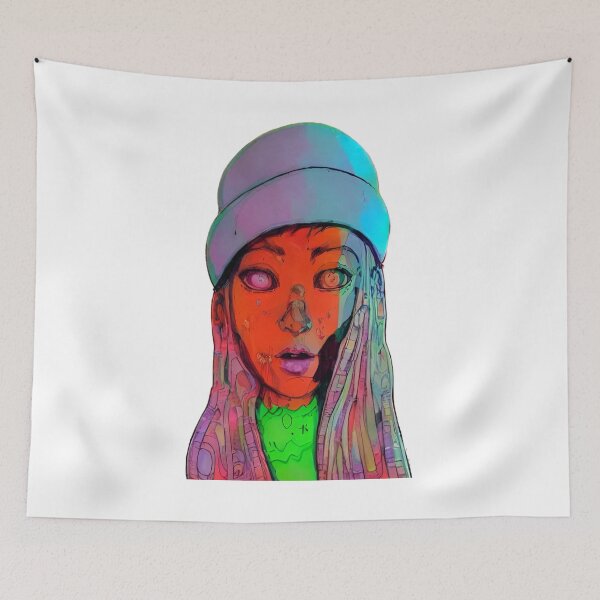 Item preview, Magical Girl with Two Different Colored Eyes Alien designed and sold by Deity1.