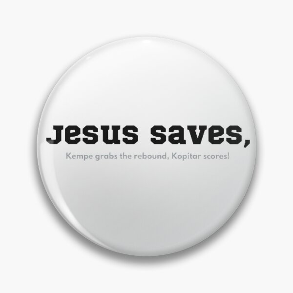 Item preview, Jesus Saves, Kopitar Scores! designed and sold by BradburyWorx.
