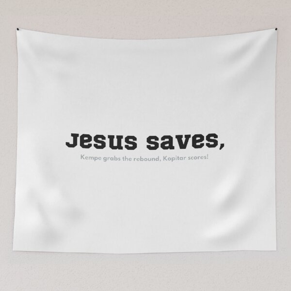 Item preview, Jesus Saves, Kopitar Scores! designed and sold by BradburyWorx.