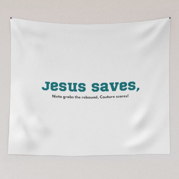 Item preview, ¡Jesús salva, puntuaciones de alta costura! designed and sold by BradburyWorx.