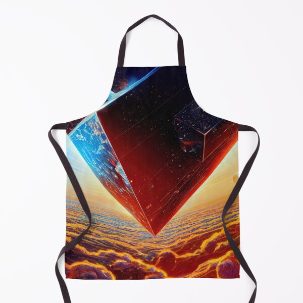 Item preview, Huge cube falling on the planet designed and sold by osssoconcept.