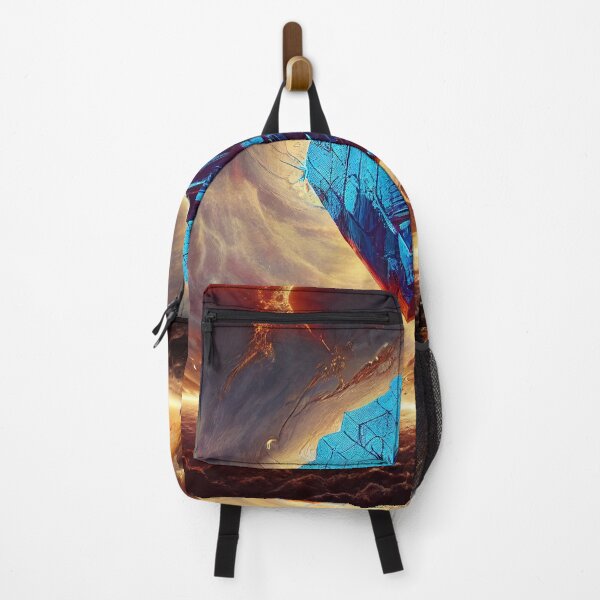 Item preview, Space palace falling on the planet designed and sold by osssoconcept.